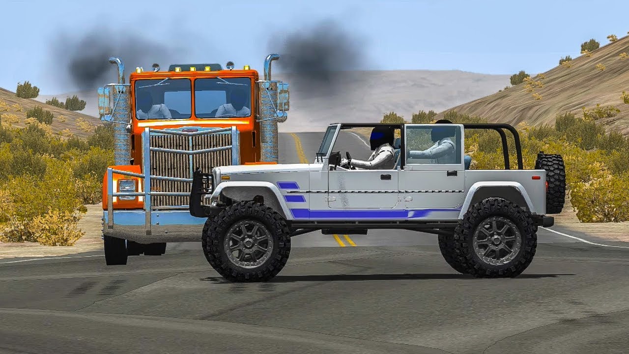 EXTREME CRASHES #97 - BeamNG Drive Car Crashes