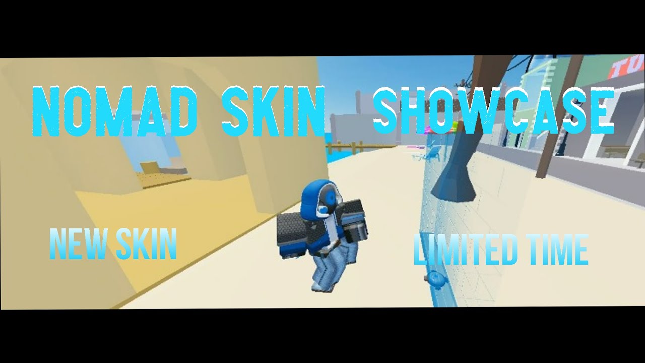 Roblox Arsenal Nomad Skin Showcase (New Limited Time Skin)