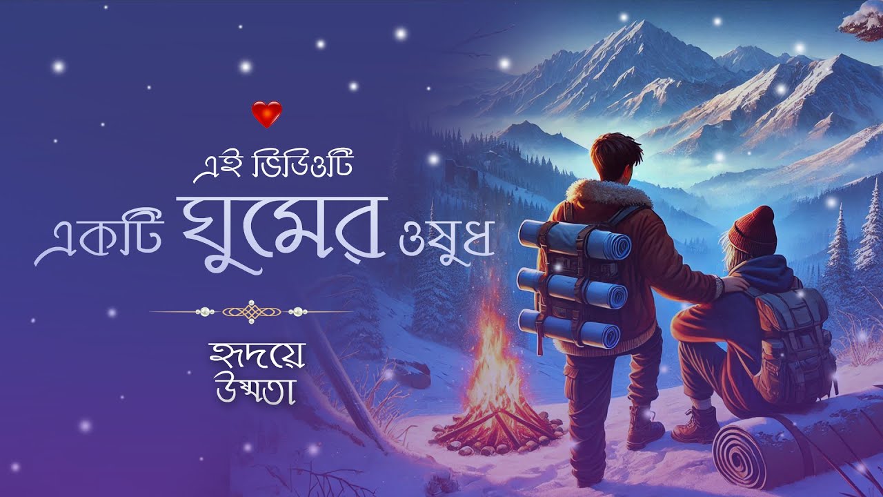 ঘুম আসার গল্প | হৃদয়ে উষ্ণতা | এই ভিডিওটি একটি ঘুমের ওষুধ | শৌভিক রায়চৌধুরী Hridoy'e Ushnota