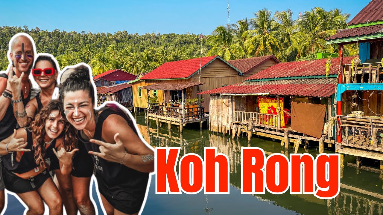 Isola in Cambogia 🇰🇭 BEACH PARTY E SPIAGGE INCONTAMINATE