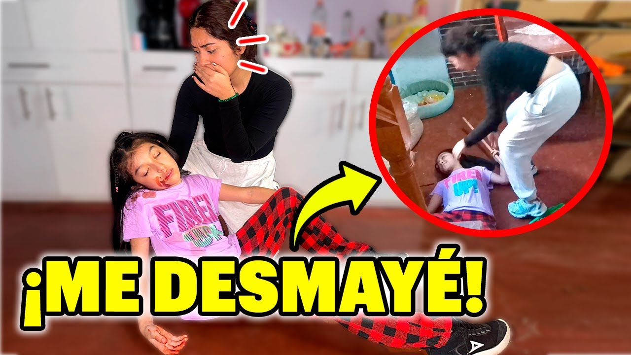 🤕ME DESMAYÉ ¡MI TÍA MICHI SE PONE MAL!😨¡Broma Extrema!🤫lYo soy Aranza 💕