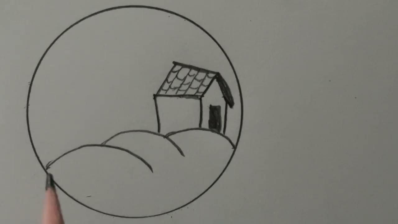 Coconut tree drawing #drawing #bacho #art #home drawing 