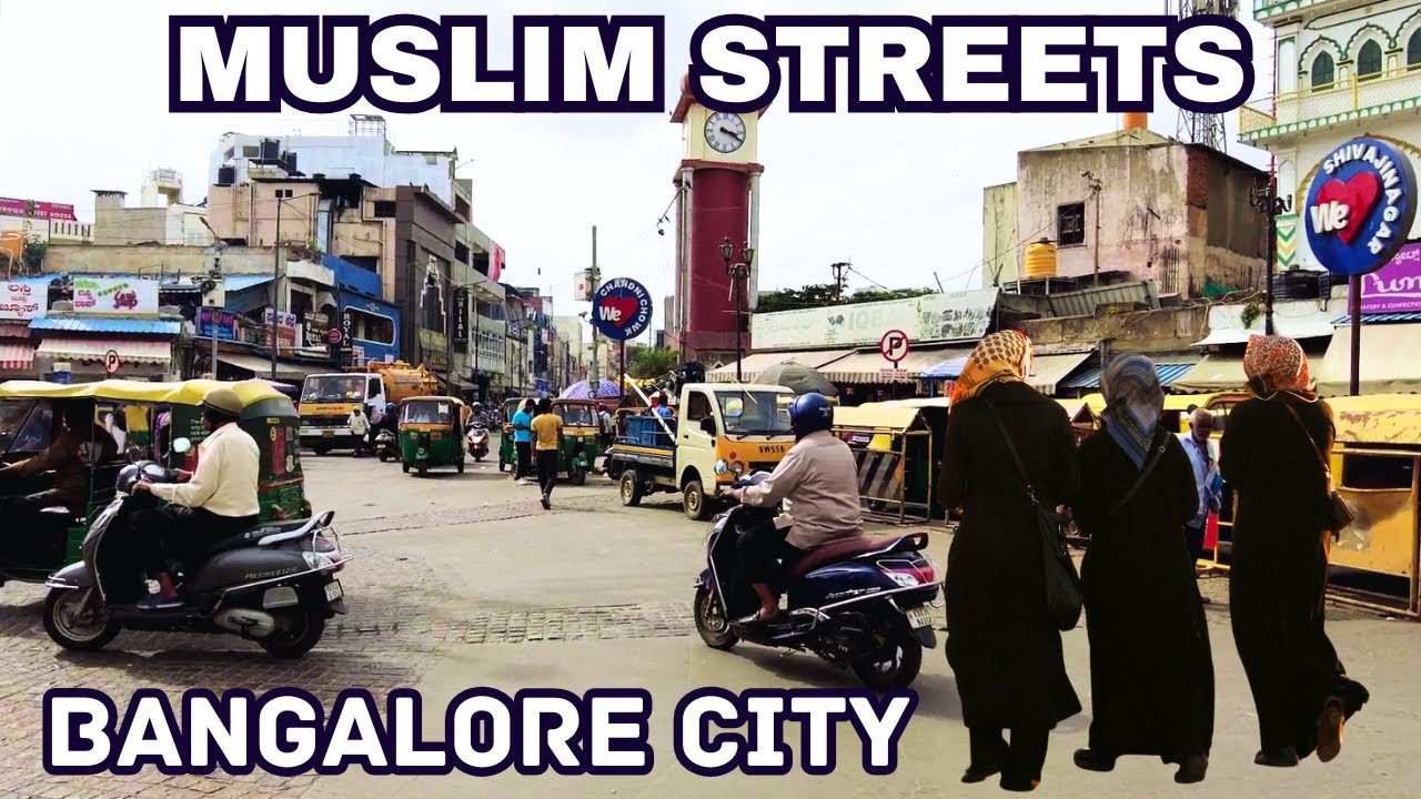 UNSEEN STREETS of Bangalore's Muslim Neighborhood, Shivaji Nagar | Scary Interactions on Streets