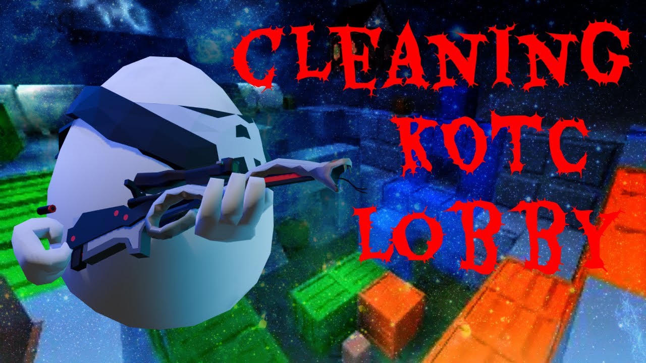 Cleaning Lobby in Shell Shockers!