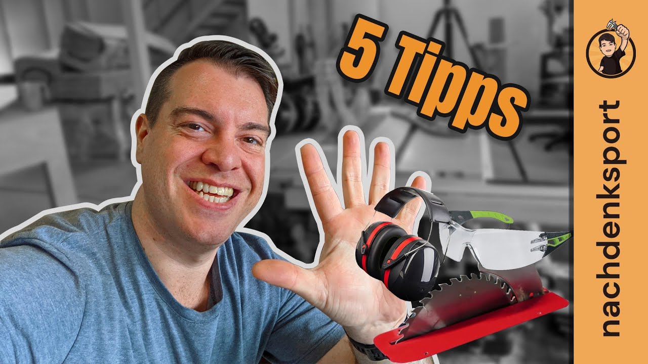 Das sagt NIE einer! 5 Tipps für das Arbeiten an der Tischkreissäge