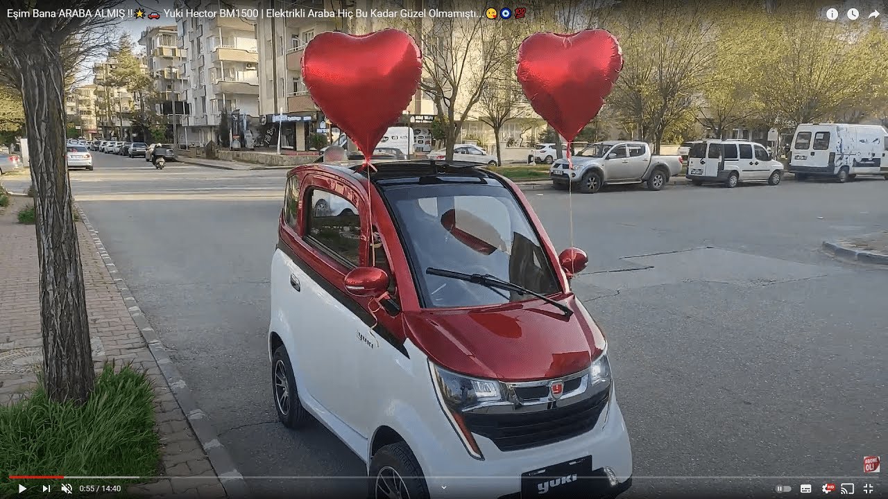 Eşim Bana ARABA ALMIŞ !!🌟🚗 Yuki Hector BM1500 | Elektrikli Araba Hiç Bu Kadar Güzel Olmamıştı...😘🧿💯