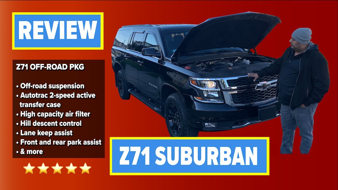 2018 Chevy Suburban LT (Z71 Package) | Standard Luxury SUV for NYC Rideshare