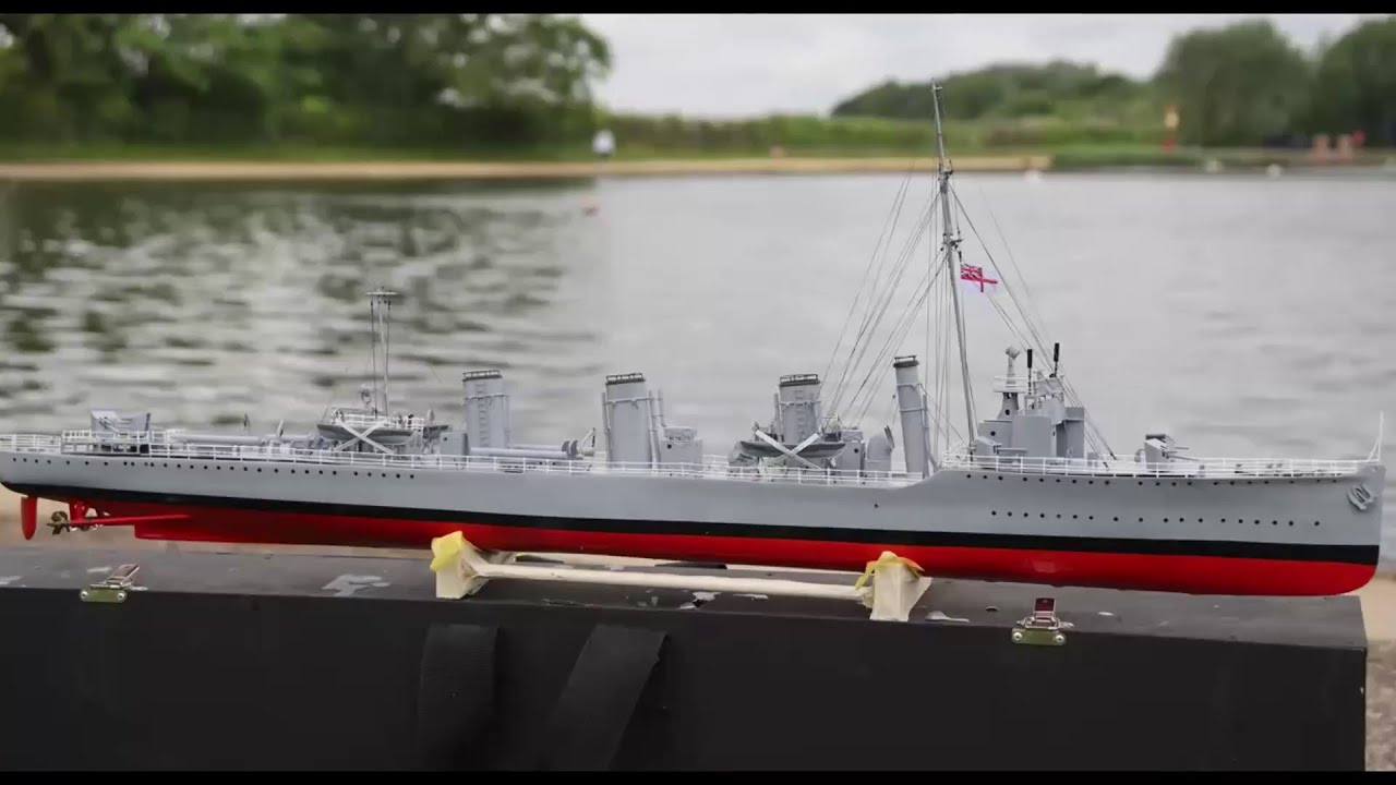 Модель HMS Broke, лидера флотилии Первой мировой войны. Часть 2. Изготовление модели