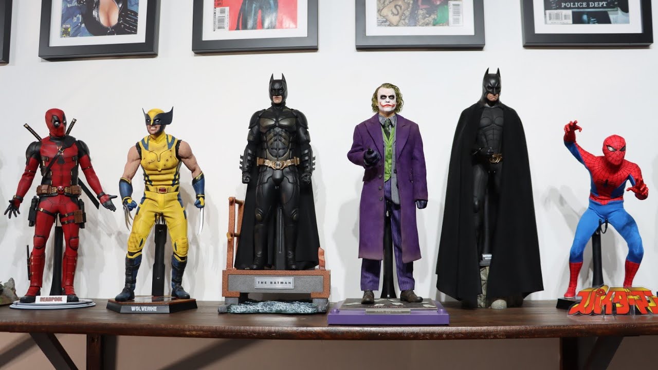 Видеообзор комнаты коллекции Pretty Chill. Включает в себя фигурки Hot Toys, InArt и кастомные фи...