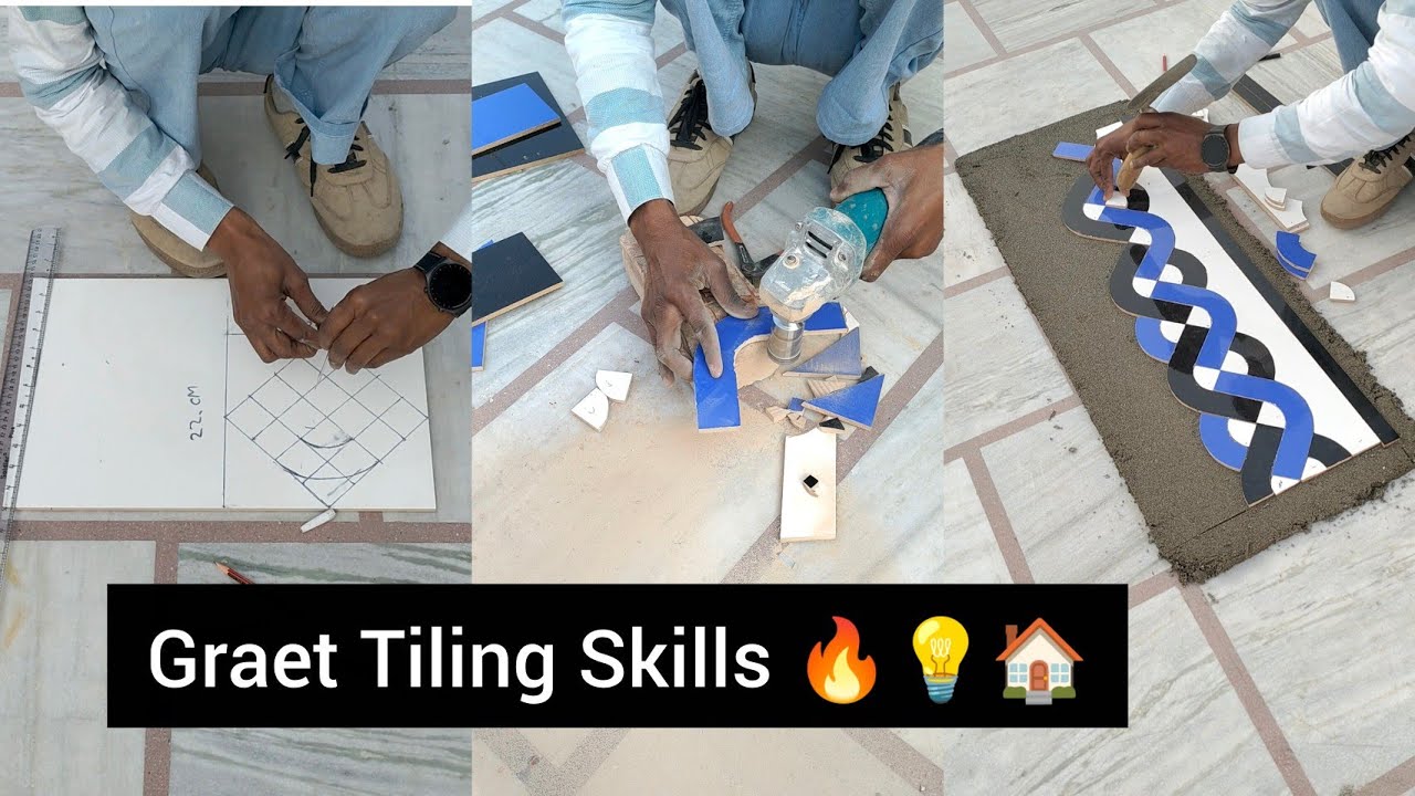 How to Cut & Fit Tiles for Doormat Area | Complete Guide