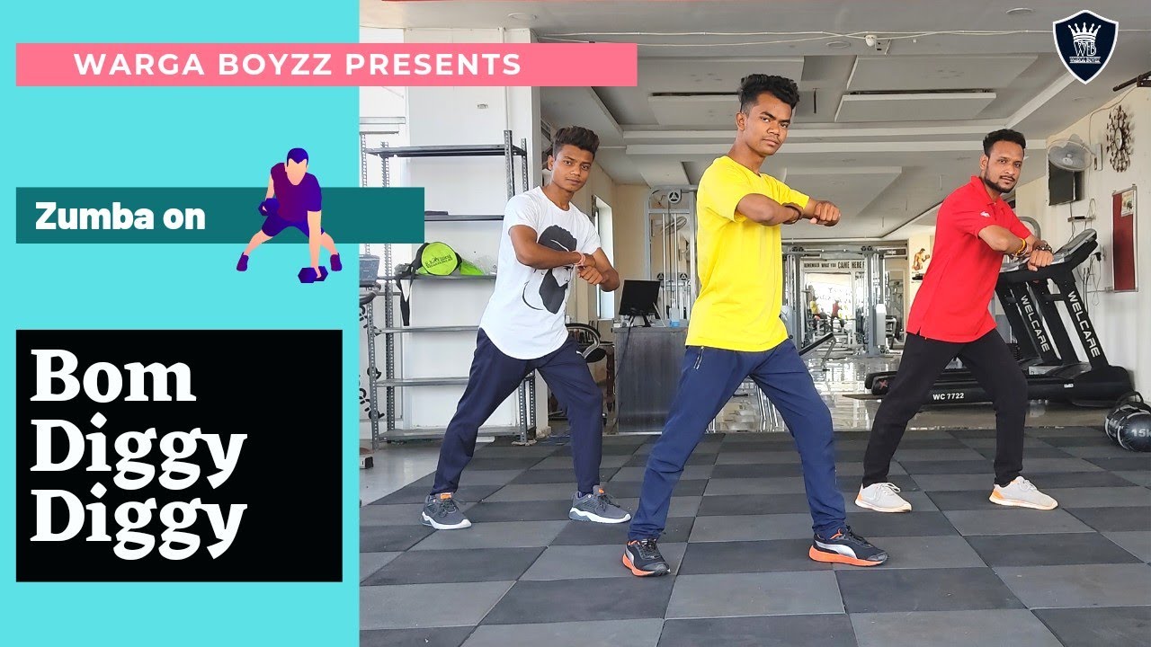 Zumba On Bom Diggy Diggy 💥|  Bollywood Dance Workout 😇| Easy Workout For Beginners | Weight Loss