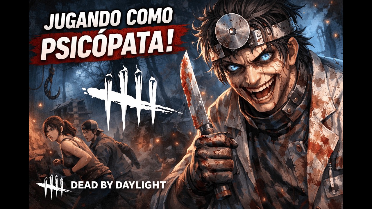 🧠 JUGANDO COMO PSICÓPATA EN Dead by Daylight #deadbydaylight
