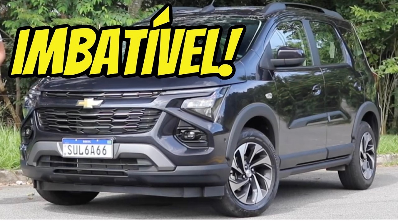 Nova Chevrolet Spin 2025 - MAIS EQUIPADA! NOVO VISUAL! MAS O MOTOR...