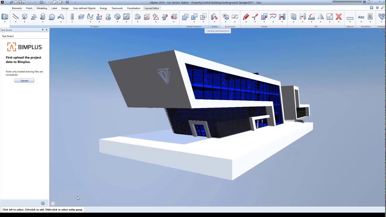 Bimplus Features - Uploading a Model