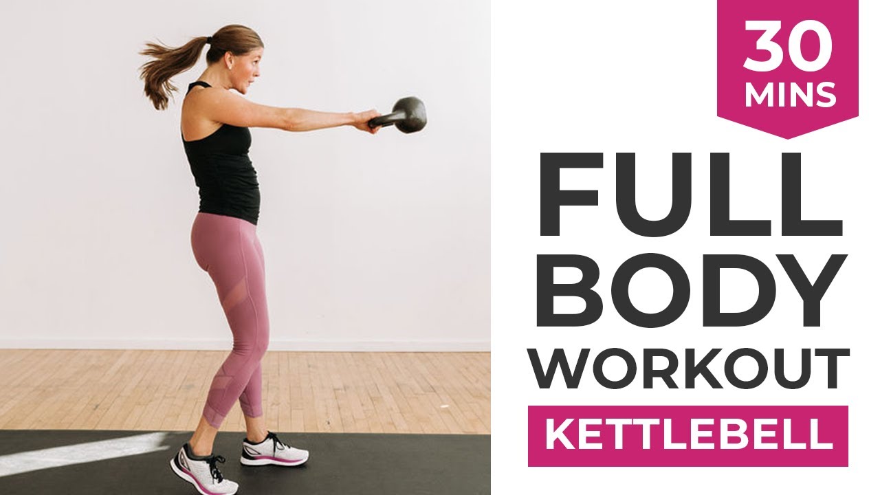 30-Minute Kettlebell Workout for Women | Full Body Kettlebell Workout