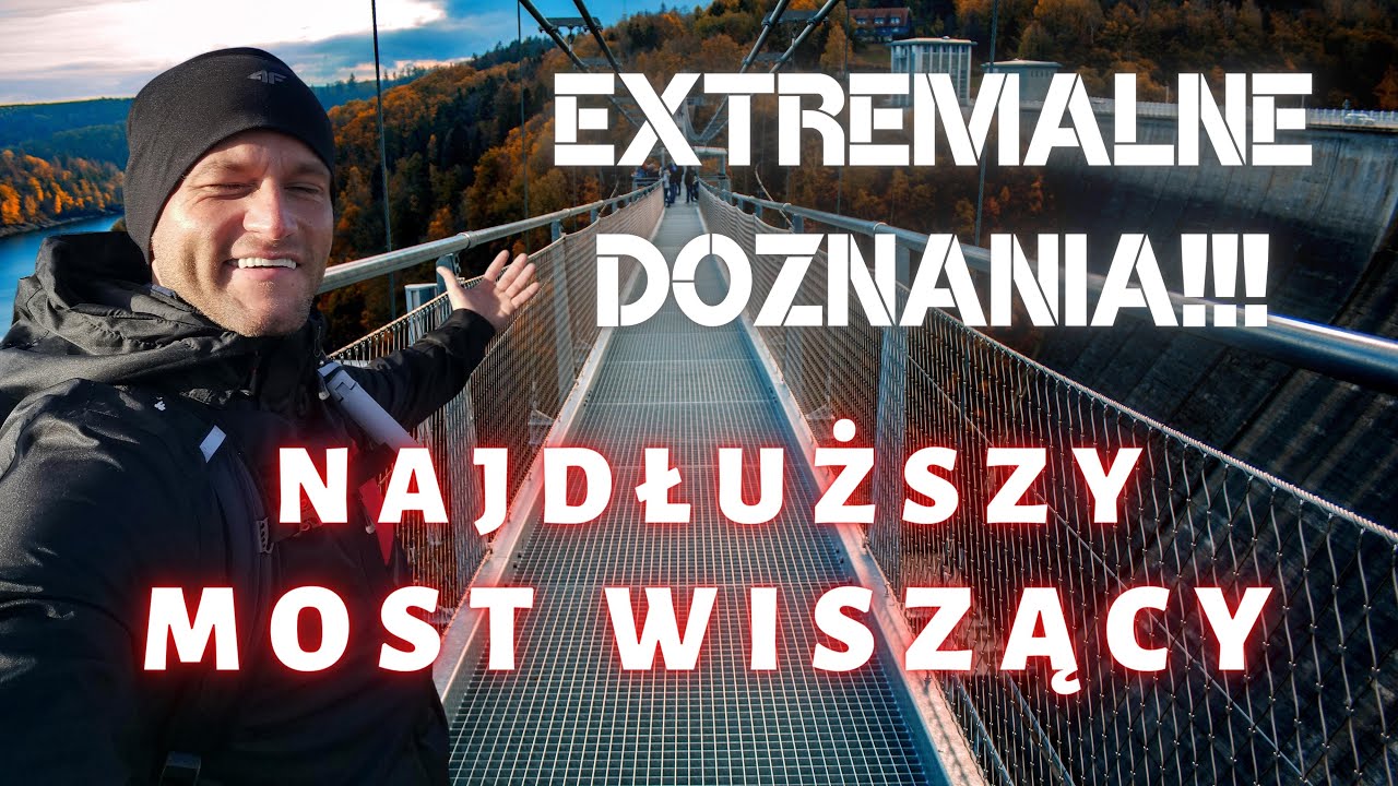 NAJDŁUŻSZY MOST WISZĄCY TITAN RT 458m i ZIPLINE - G&Oacute;RY HARZ w NIEMCZECH ❗ ⛰ | 4K | Spontan Trip VLOG