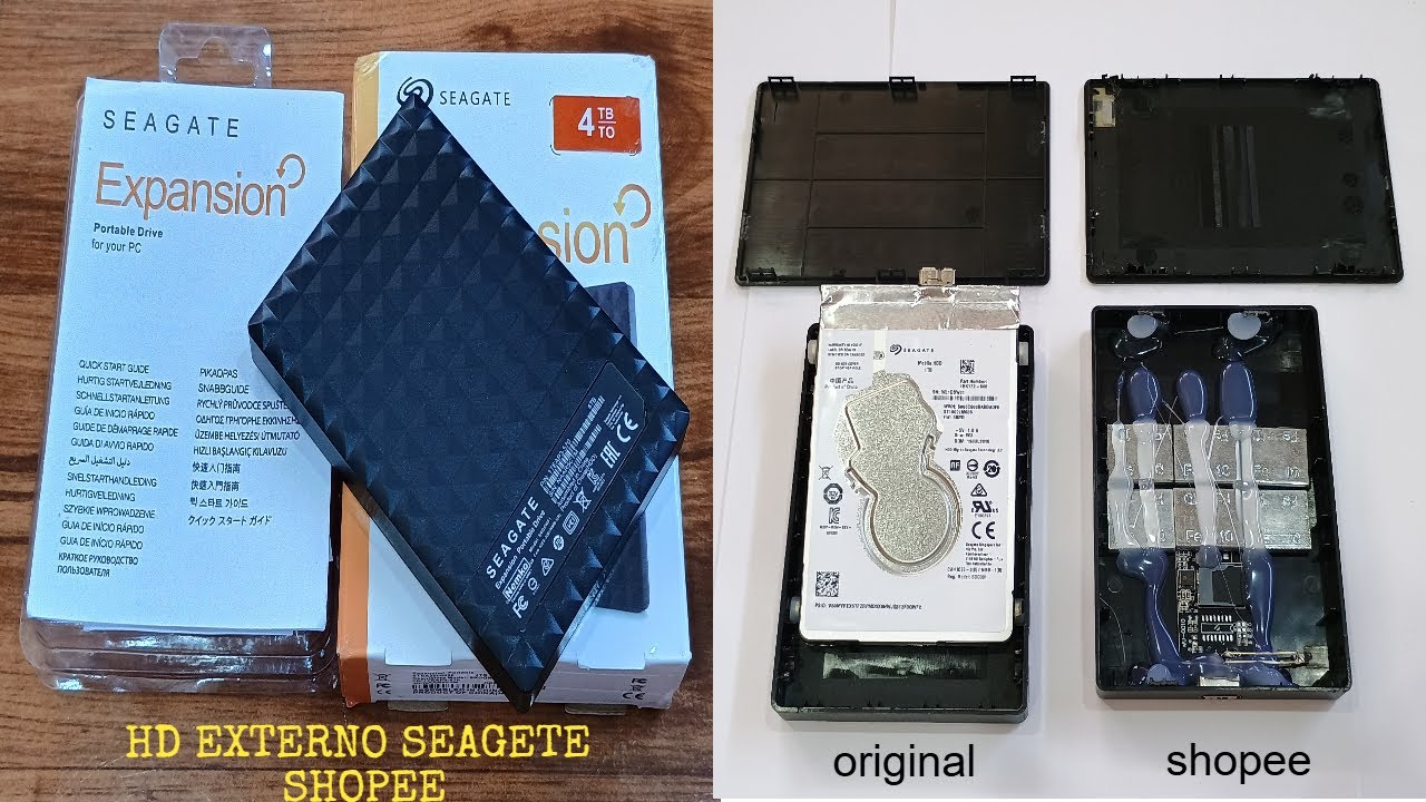 Não compre HD Externo Seagate da Shopee antes de ver este vídeo