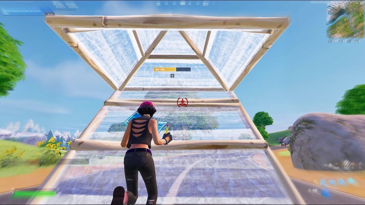 Chapter 5 Season 3 OG Fortnite On MSI THIN 15 Gaming Laptop Performance Mode