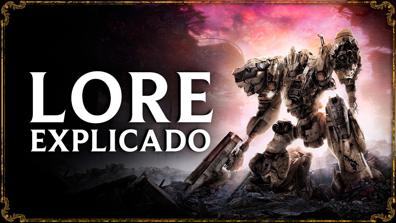 El LORE Armored Core 6 EXPLICADO | HISTORIA COMPLETA y FINALES EXPLICADOS