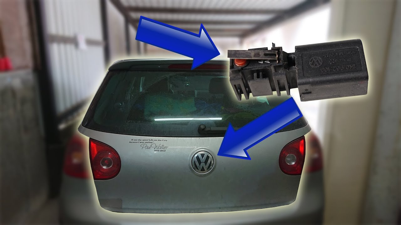 KOFFERRAUM ÖFFNET NICHT - MIKROSCHALTER DEFEKT | VW Golf 5 | FACTOREM