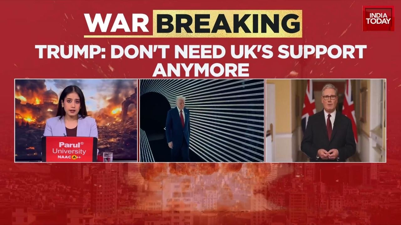 Trump Vs Iran: Trump Says US Does Not Need UK Carriers To Win Iran War