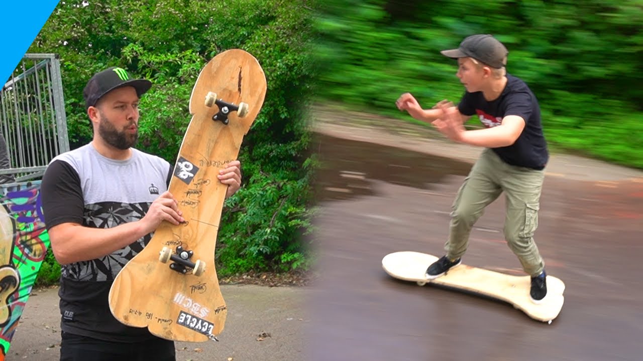 ZELFGEMAAKT SKATEBOARD TESTEN! - Cromo Vlog #37