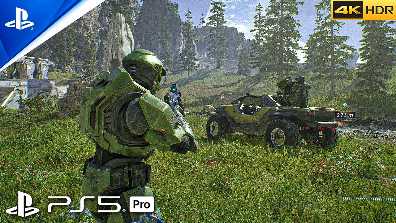 Halo: Campaign Evolved LOOKS AMAZING ON PS5 PRO [4K 60FPS HDR] 3rd Person Story Mode Gameplay