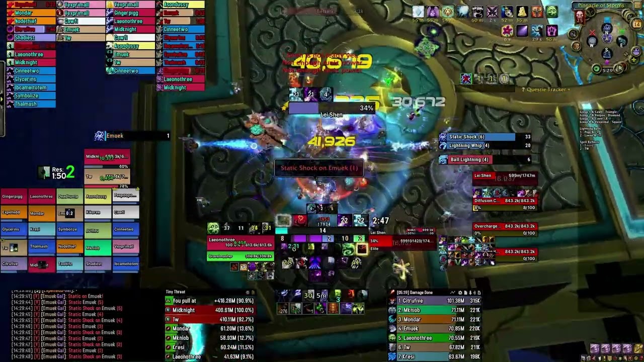 Unholy Death Knight | Lei Shen (H) | Throne of Thunder | Mist of Pandaria