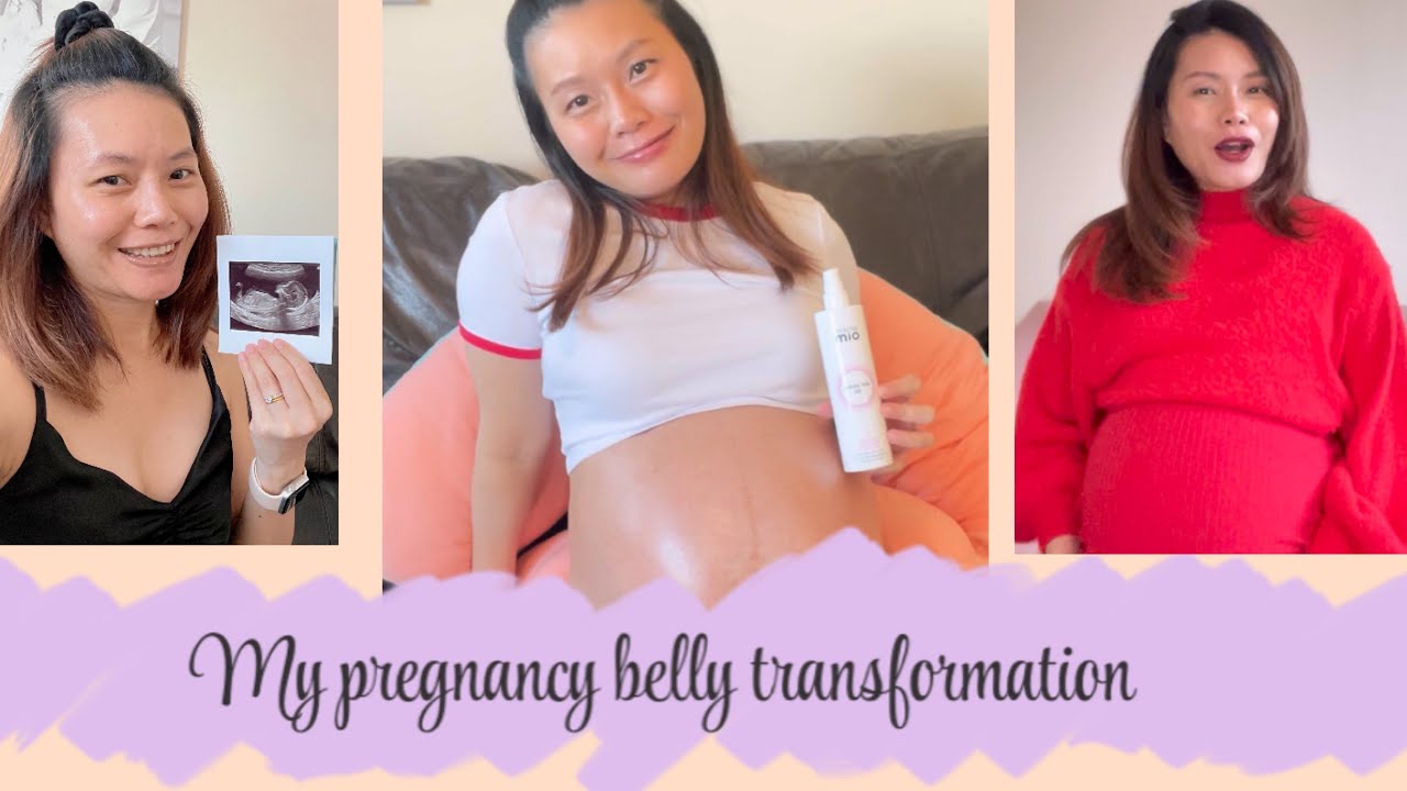 Pregnancy belly transformation | Pregnant Belly Of The Day | Week by Week