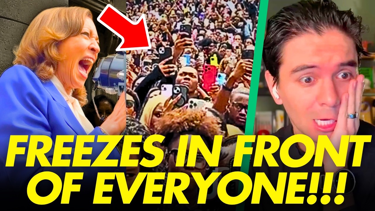 Kamala gives DISASTER Speech as Crowd GOES SILENT!!
