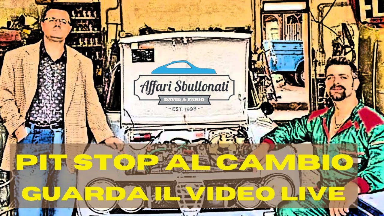Affari Sbullonati In Diretta  |  Pit Stop al cambio della Fiat 500