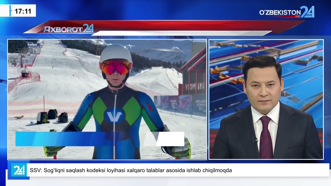 Qishki Olimpiada: o&lsquo;zbek sportchisi musobaqaga tayyor I Axborot 24 (10.02.2026)