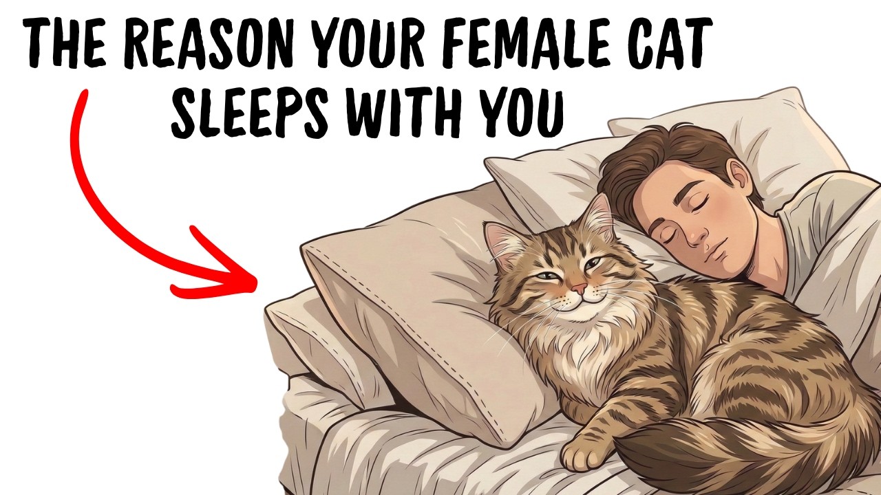 Psychology of Female Cats That Sleep With You (What She’s Telling You)