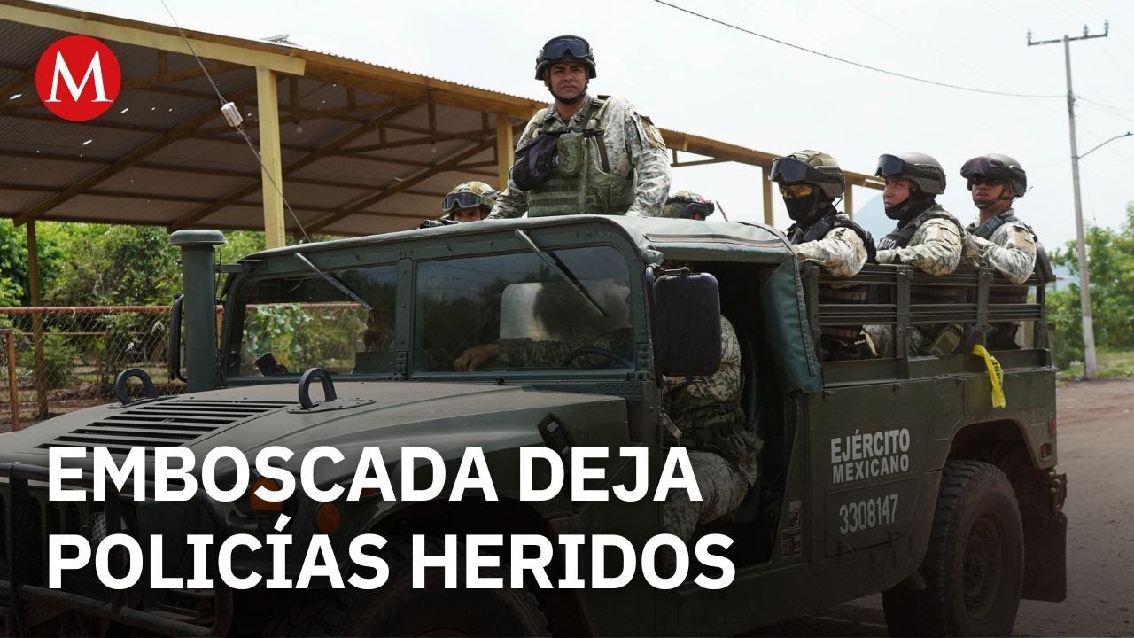 Dos polic&iacute;as heridos en emboscada en Apatzing&aacute;n, Michoac&aacute;n