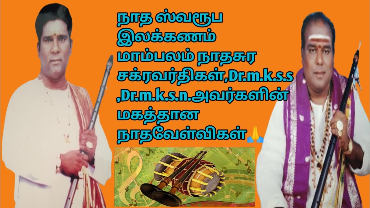 ராஜவாத்ய நாதோபாசனை🙏🎶the majestic immensity of king instrument🎶
