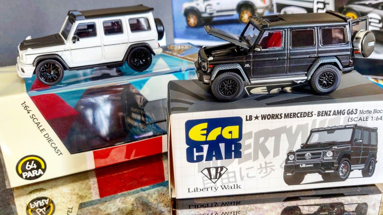 Which is your favorite? Mercedes Benz AMG G63 LB Works from Para 64 and Era Car 1:64 scale👌🏻