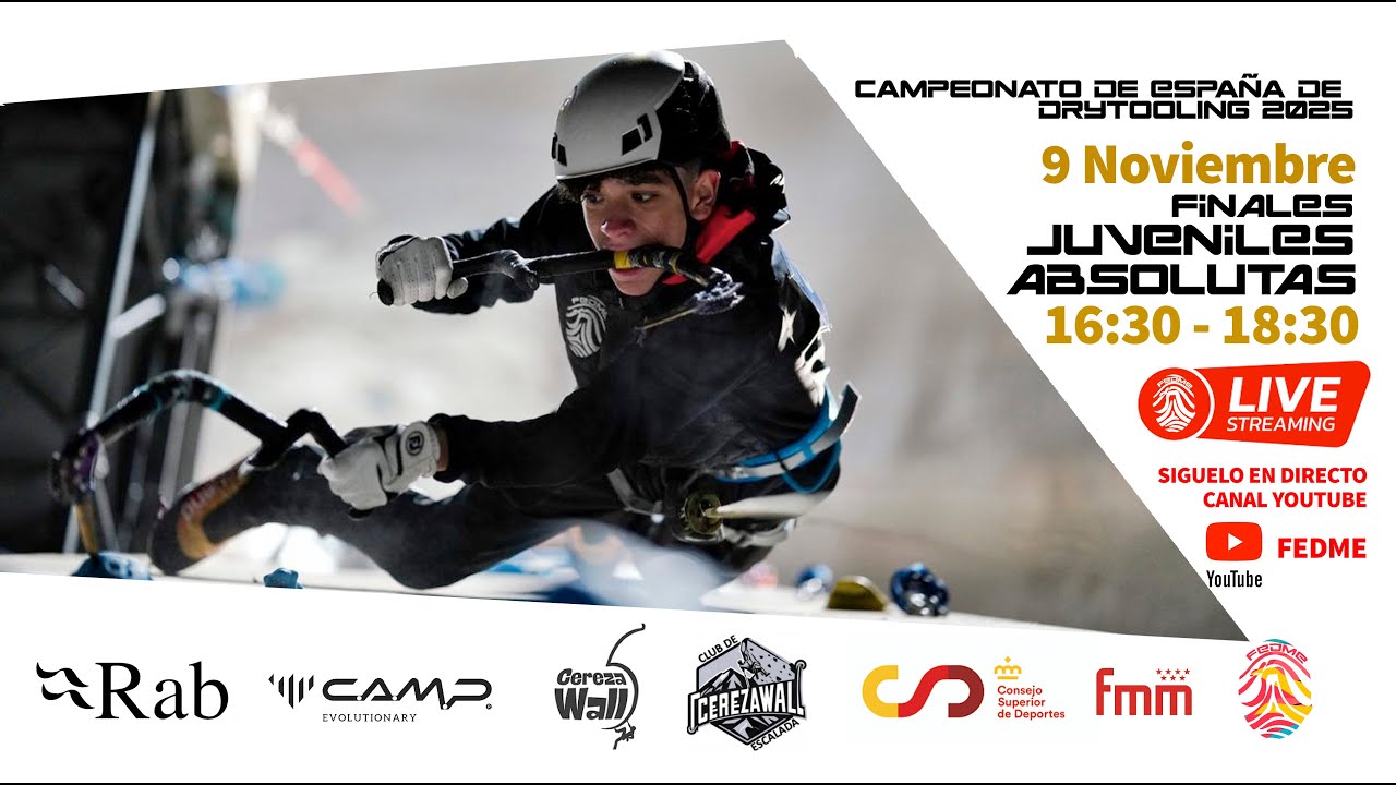 Finales Campeonato de España Drytooling 2025 (Juveniles y Absolutas)