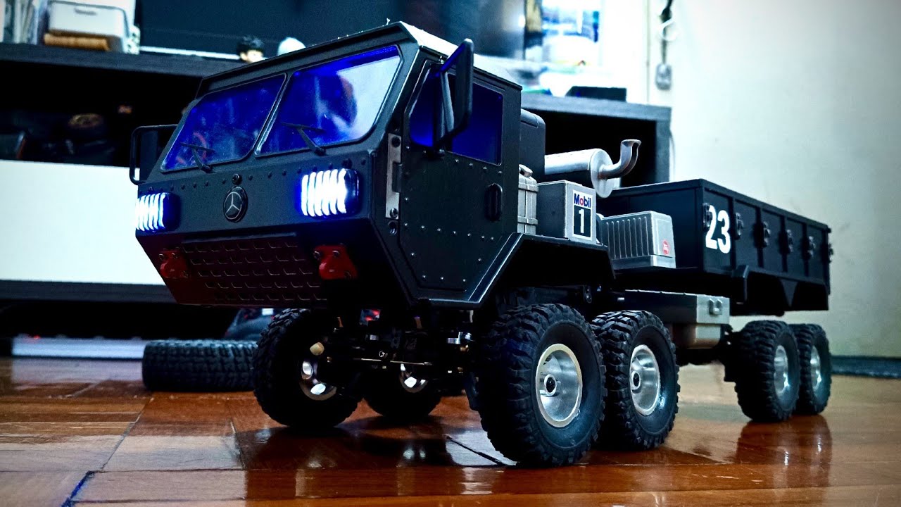 Revived after 2 years in the Shelf - Converted FY004 from 6x6 to 8x8 w/ Portal Axles, Dual Steering