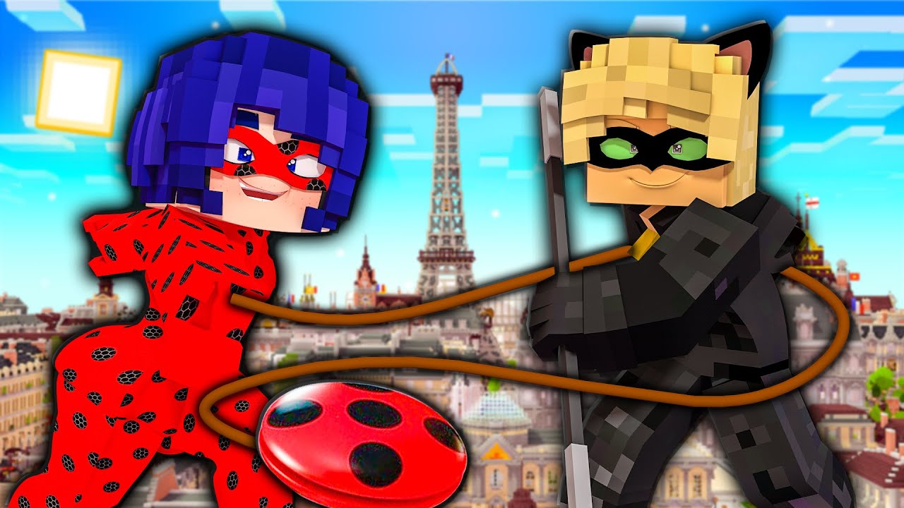 Minecraft But You're Cat NOIR in 360 VR!
