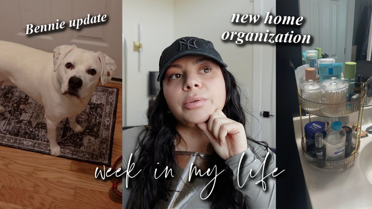 My first week back to work, new home decor & organization, more moving // weekly vlog