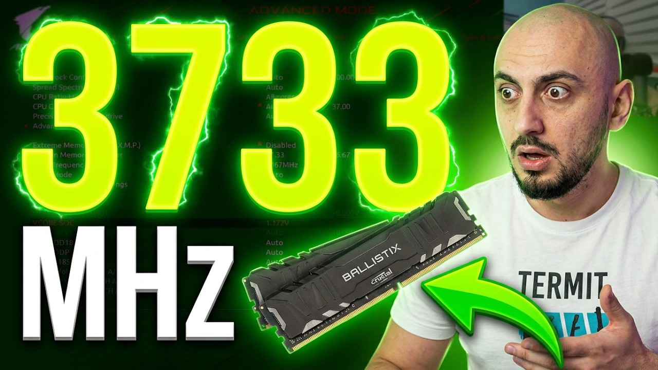БЕЗОПАСНЫЙ разгон оперативной памяти ddr4 Гайд по настройке ОЗУ Crucial Ballistix | Ryzen | Gigabyte