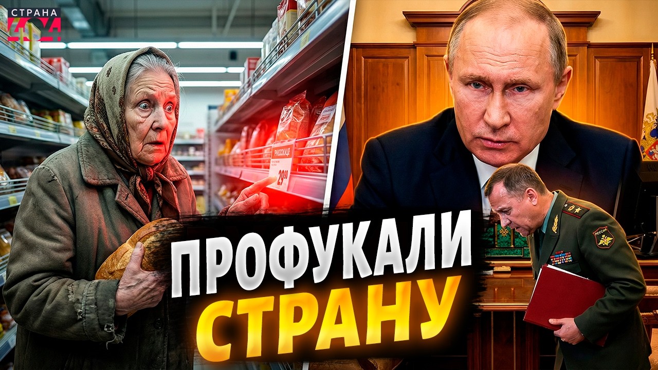 Падение не остановить! Россия начала сыпаться — экономика не выдержала