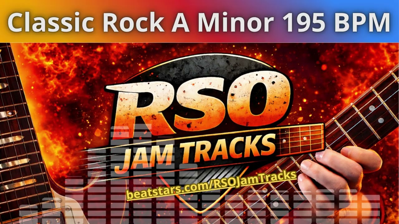 Classic Rock A Minor  195 BPM