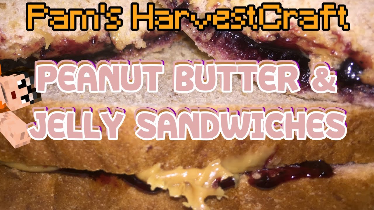 Peanut Butter & Jelly Sandwiches - Pam's HarvestCraft