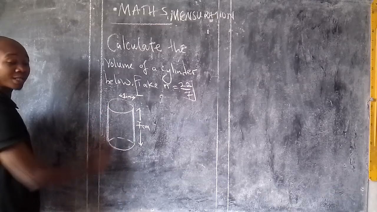 MENSURATION WITH MR LISWANISO FROM EXCLUSIVE SECONDARY SCHOOL 