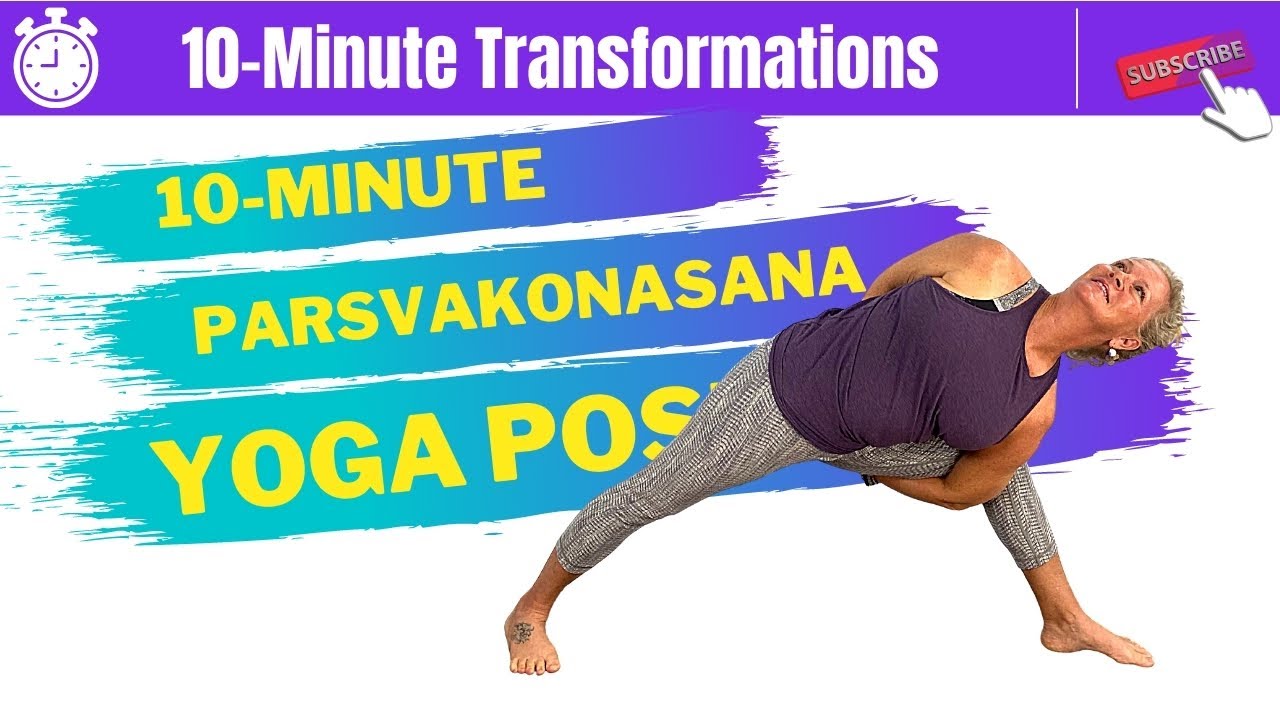 Parsvakonasana | Extended Side Angle |  Yoga | Yoga for Beginners | Free Yoga Club | Yoga with Janet