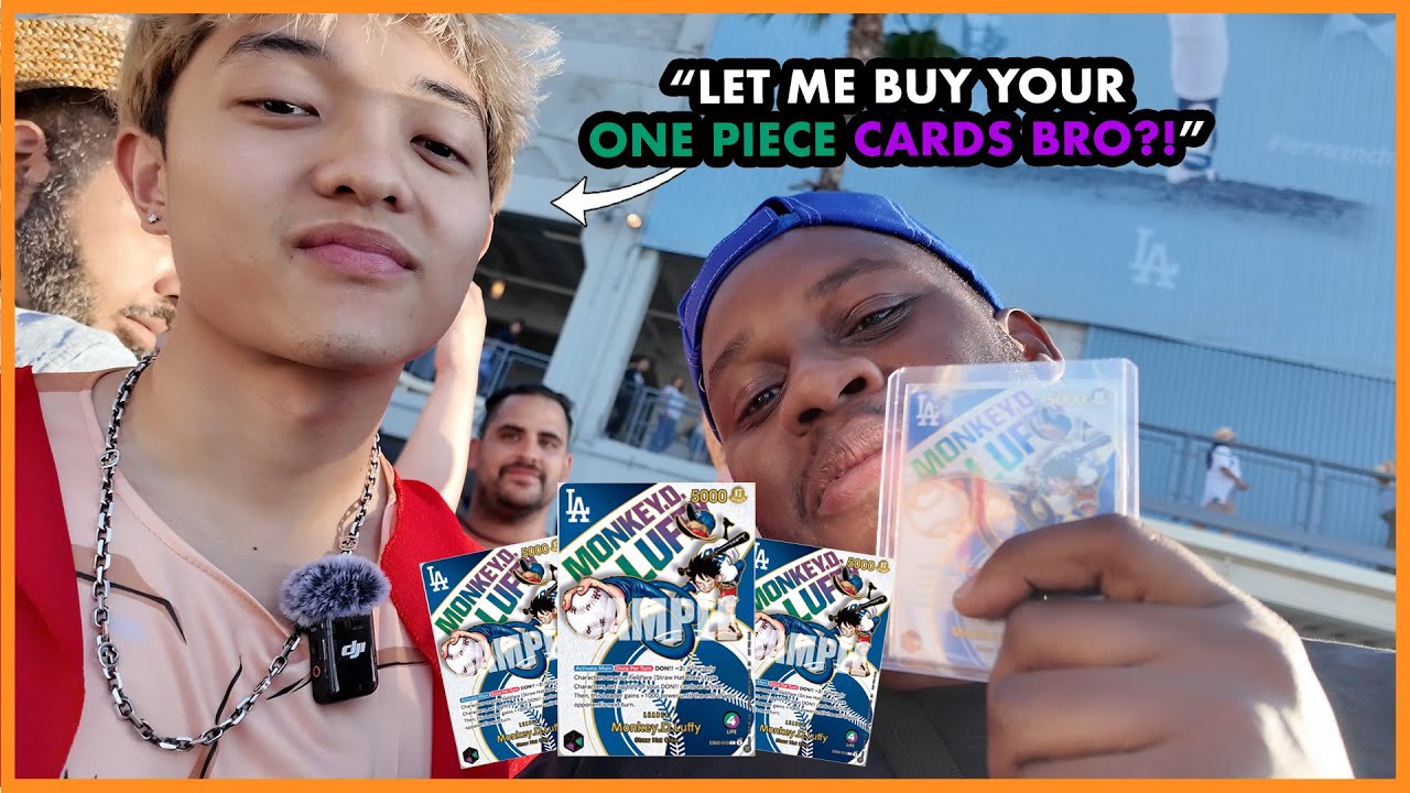 I FLEW TO LA TO PICK UP THE BEST ONE PIECE PROMO CARD EVER!
