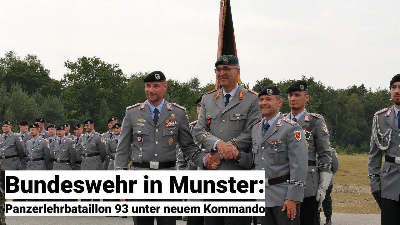 Munster: L93 unter neuem Kommando- Sebastian Worgull verabschiedet - Ludwig Mijan stellt sich vor