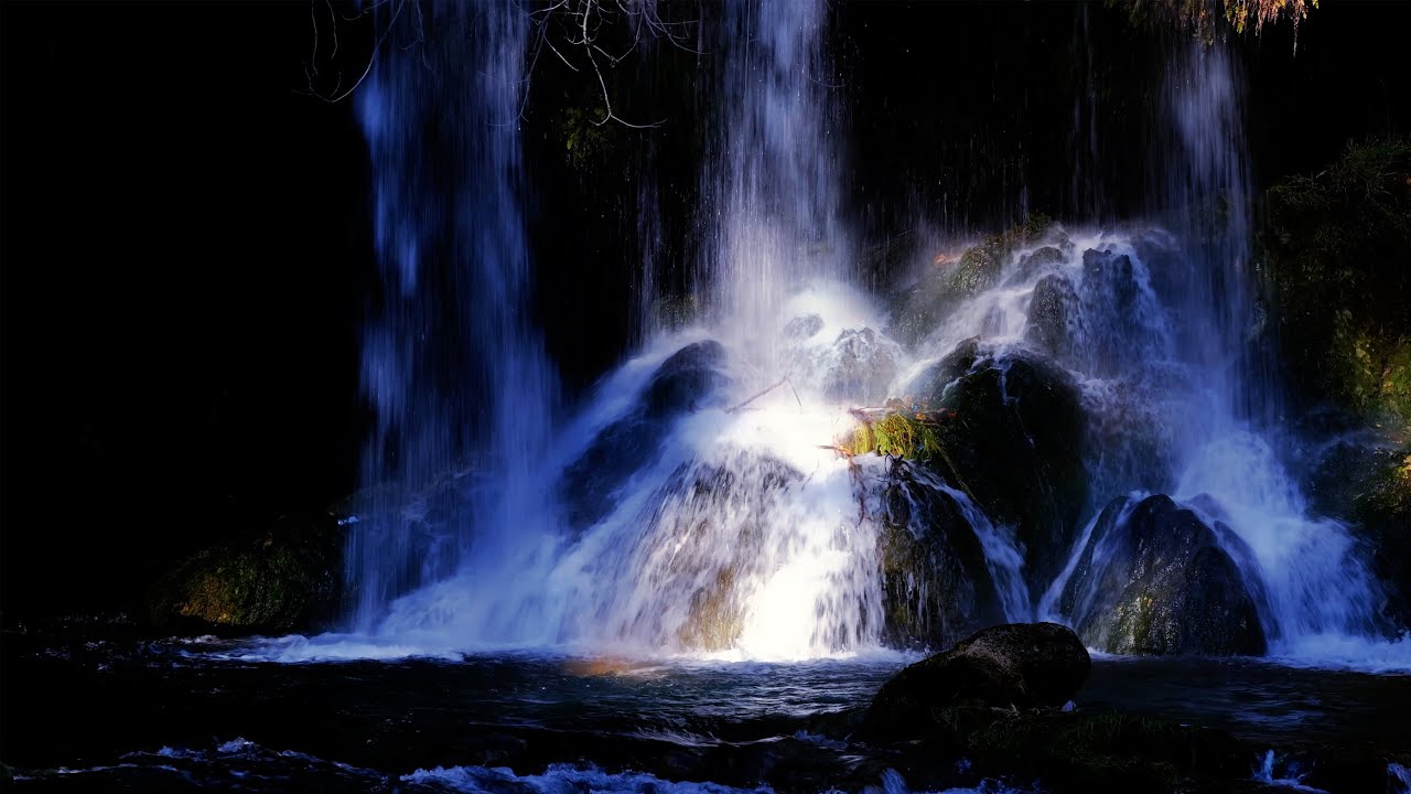 【Mystic Valley Waterfall】3 Hours Immersive Waterfall Sounds for Deep Sleep & Tinnitus Relief