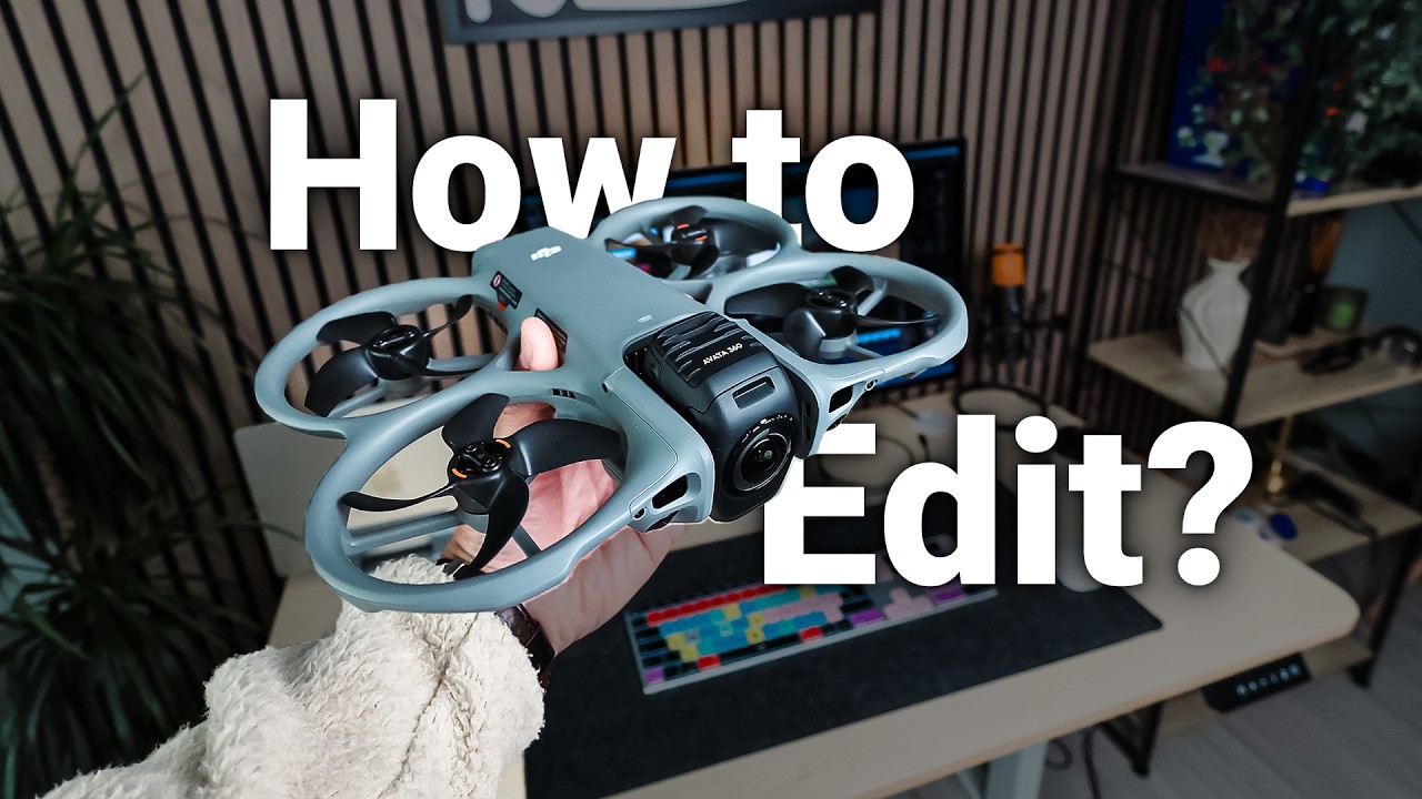 Как профессионально редактировать видео DJI Avata 360